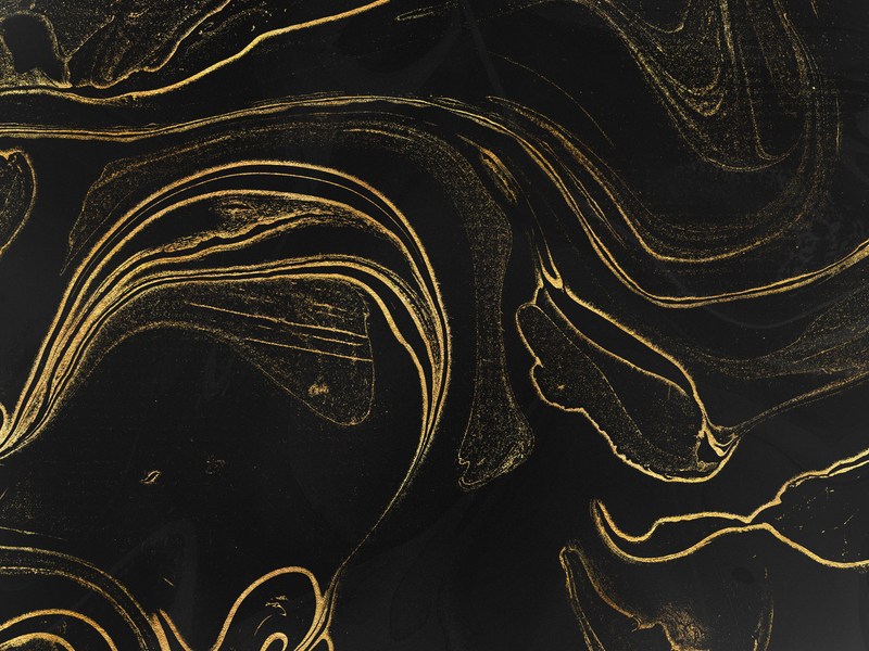 Black and Gold Background